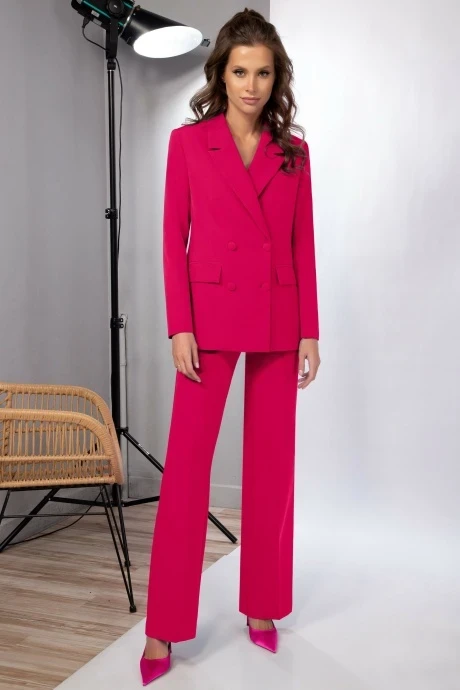 Брючный костюм hOla_la Л205 малина #1