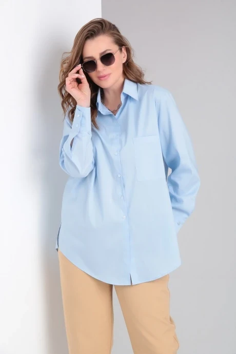 Рубашка Bliss 8215 голубой #1