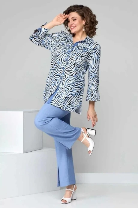 Брючный костюм Асолия 1367 двойка #1