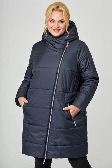 Пальто *Распродажа ALGRANDA (NovellaSharm) 3913-С синий #1