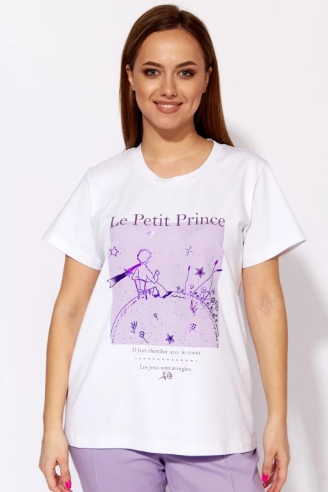 Футболка TAiER 1193 печать лаванда #1