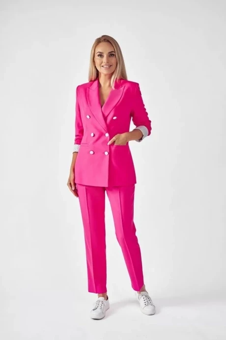 Брючный костюм Azzara 921Р ярко-розовый двойка #1