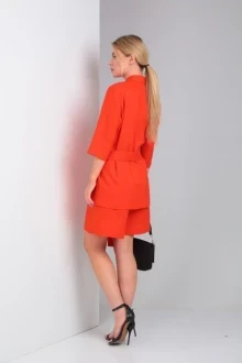 Иконка: Костюм с шортами Andrea Fashion 006 двойка оранж #2