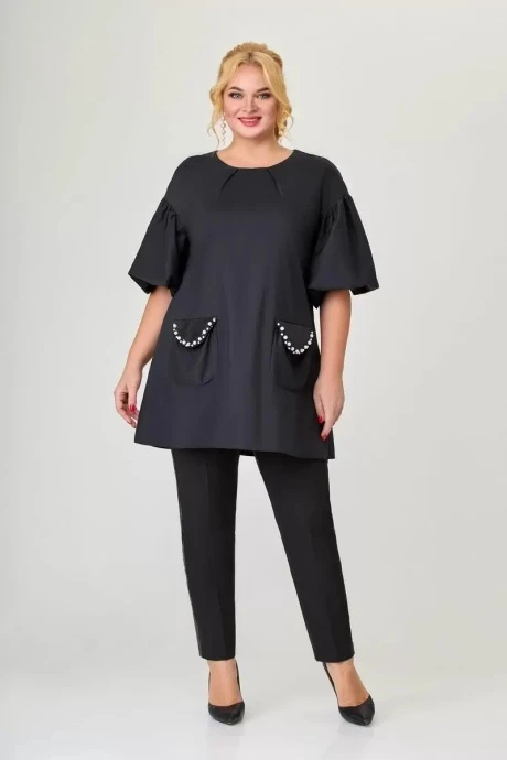 Брючный костюм *Распродажа Svetlana-Style 1872 черный двойка #1