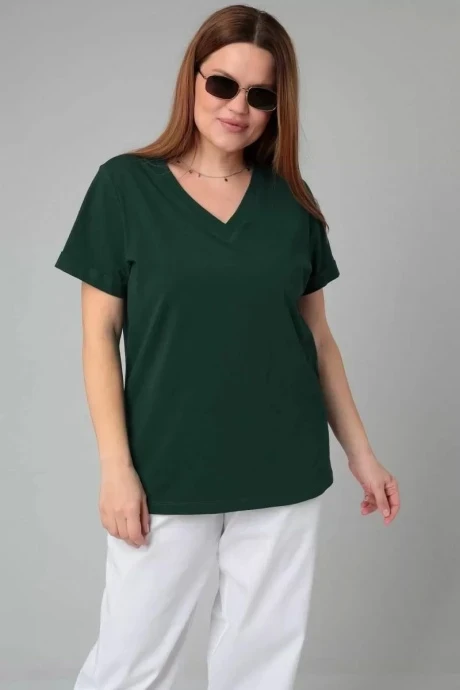 Хлопковая футболка Bliss 856 нефть #1