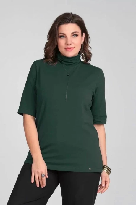 Джемпер из хлопка Bliss 8062 нефть #1