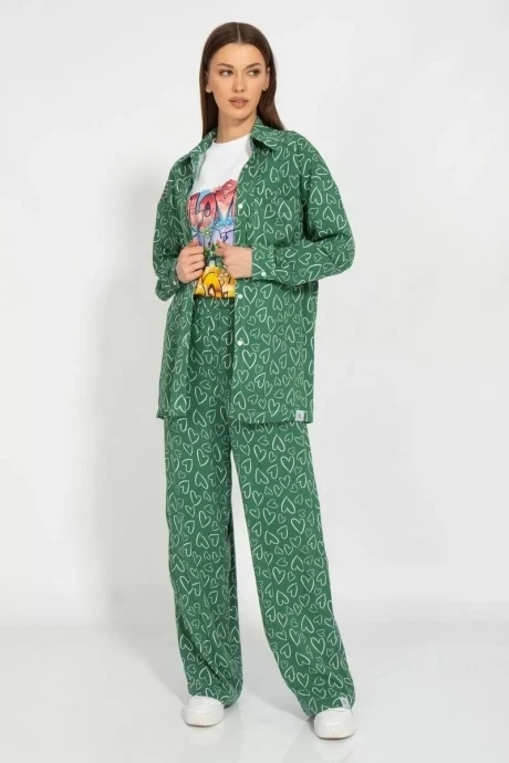 Брючный костюм Kivviwear 31263127.06 зелёный #1