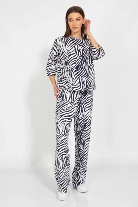 Брючный костюм Kivviwear 40734076.19 бело-синий #1