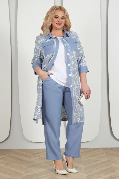 Брючный костюм Нинель Шик 7420 тройка #1