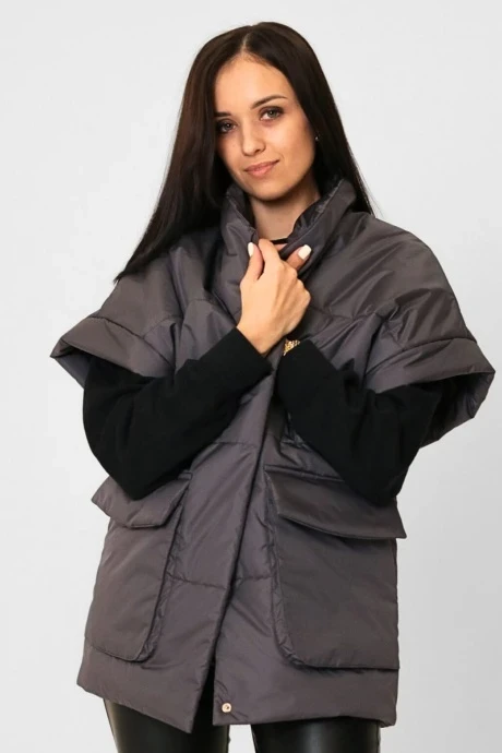 Жилетка утеплённая MT.Style 175364737 2.0 графит #1