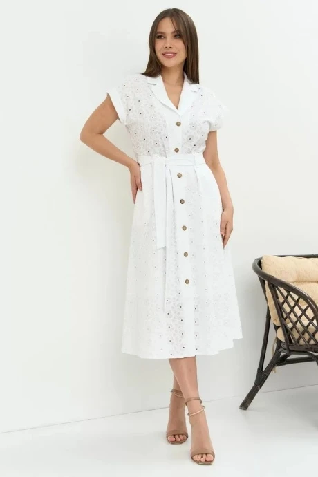 Платье ришелье из хлопка Магия Моды 2262 #1