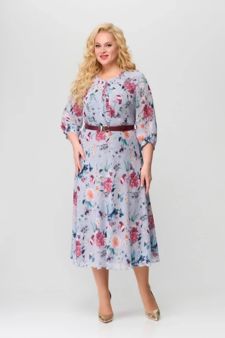 Платье СлавияЭлит М511 светло-лиловое #1