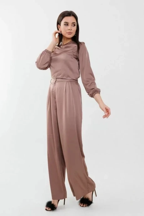 Брючный костюм Anelli 1288 карамель двойка #1