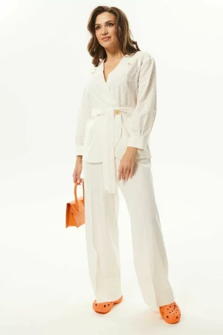 Льняной брючный костюм MisLana С936 #1