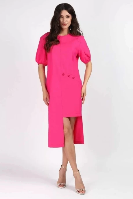 Платье МиА-Мода 1456 розовая фуксия #1