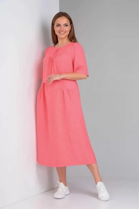 Платье TVIN 7787 коралловый #1