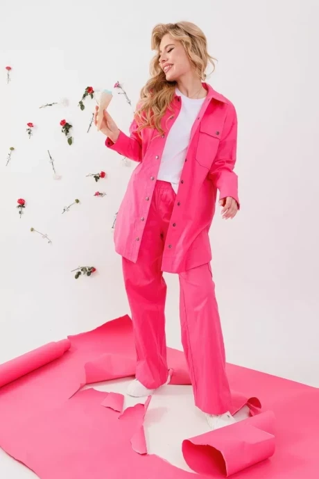 Брючный костюм NikVa н349-2 фуксия двойка #1