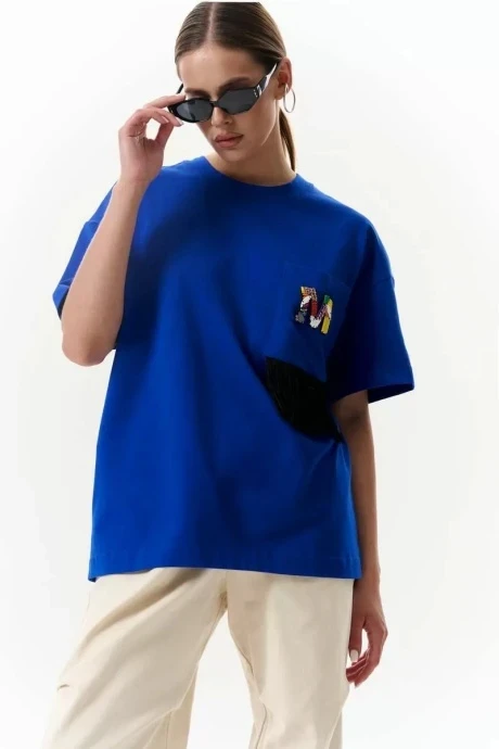 Блузка Milmil 1088В Майорка Синий #1