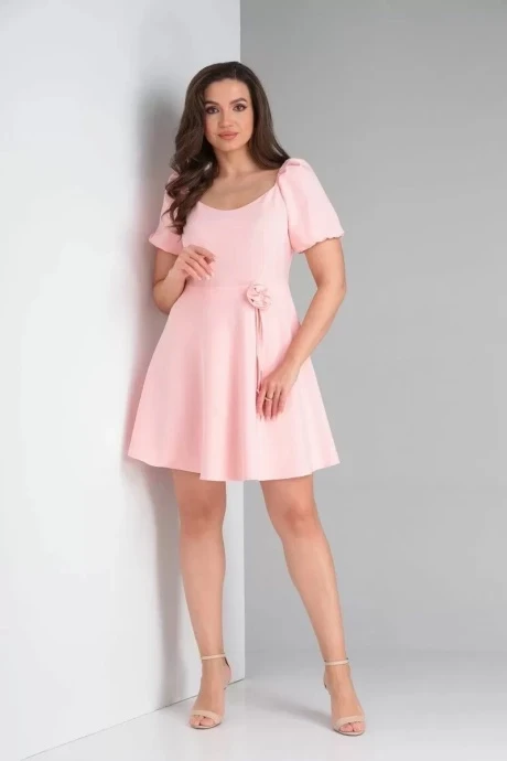 Платье Тэнси М352 жемчужный розовый #1