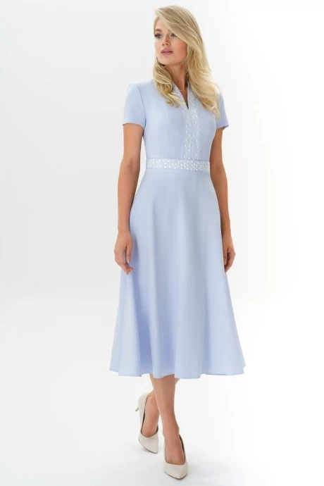 Вечернее платье с вышивкой ЮРС 22-724-2 #1