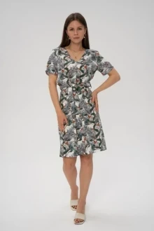 Платье *Распродажа Mirolia 1041 белый