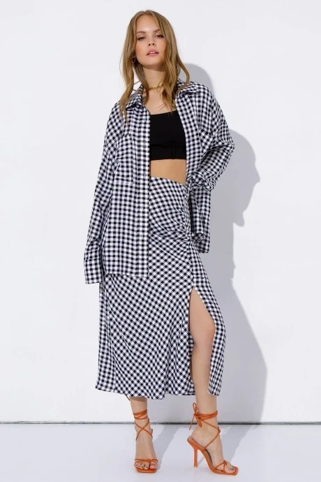 Юбка *Распродажа PiRS 4008 черный #1