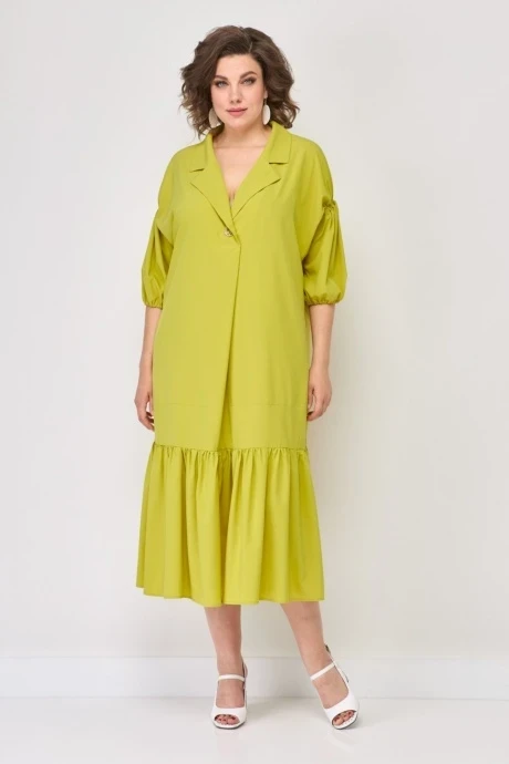 Платье SolomeaLux 947G горчица #1