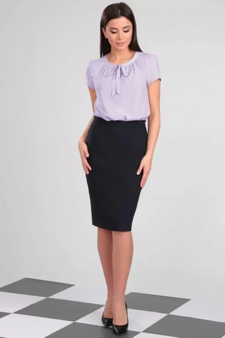 Блузка LeNata 11856 лиловый #1