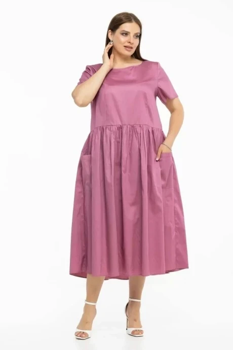 Платье Avila 0796 сливовый #1
