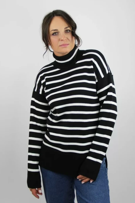 Джемпер (кофта) Полесье С3705-223С3028-Д43 черный #1