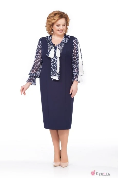 Платье *Распродажа Pretty 840 горошек #1