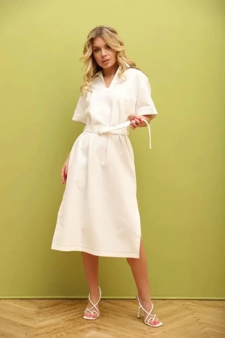 Платье LM БЕ1050 молочный #1