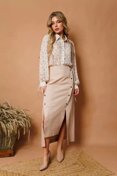 Юбка NikVa н374-1 песочный #1