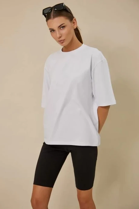 Футболка KOSKA 283.1 белый с голубым оттенком #1