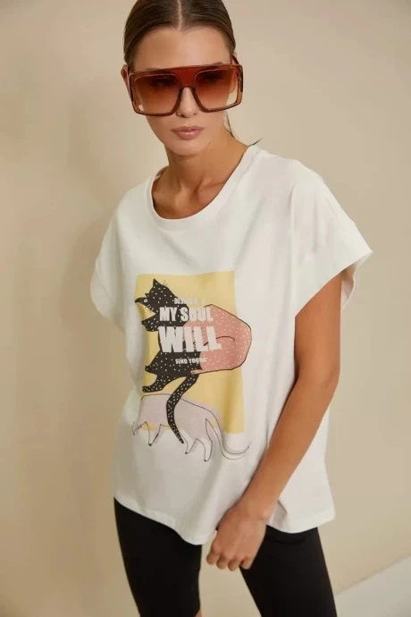 Футболка KOSKA 295.1 молочный #1