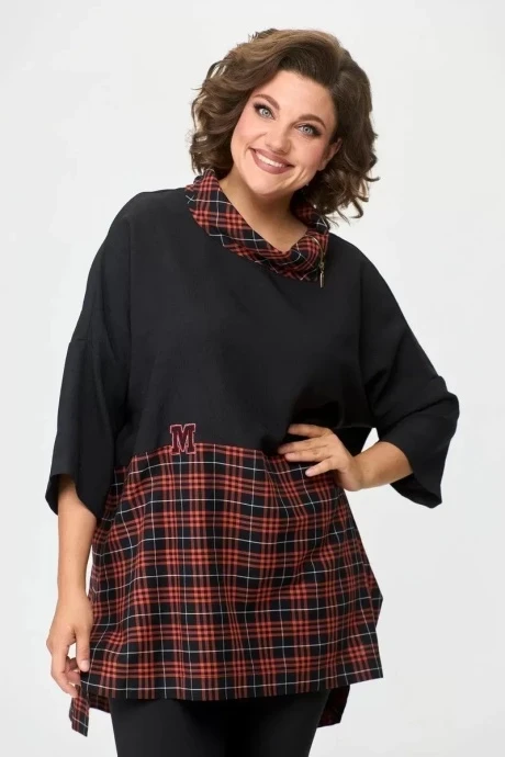 Туника Michel Chic 775 черный, красный #1
