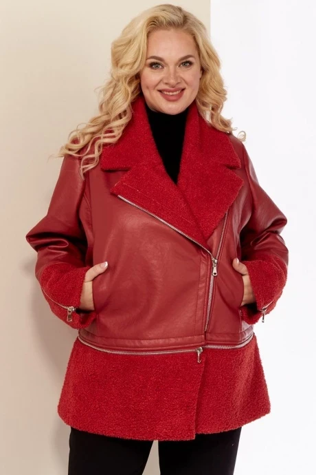 Дубленка Celentano 2025.1 алый #1