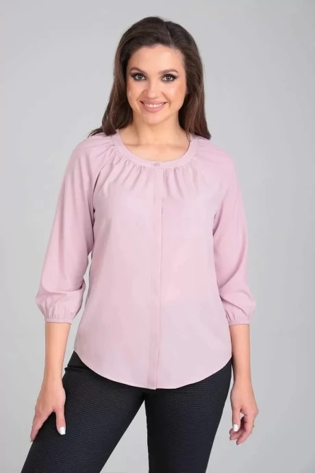 Блузка LeNata 12104 пудра #1