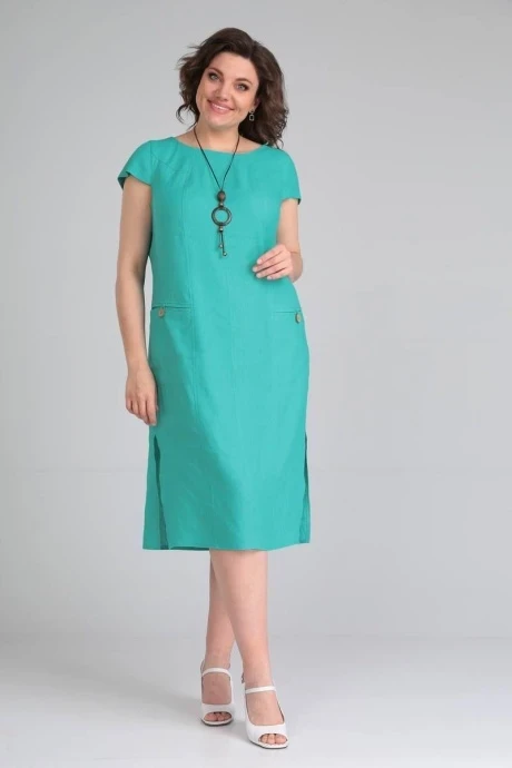 Платье Rishelie 703 бирюза #1