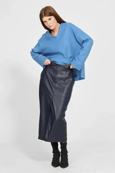 Юбка EOLA 2452 тёмно-синий #1