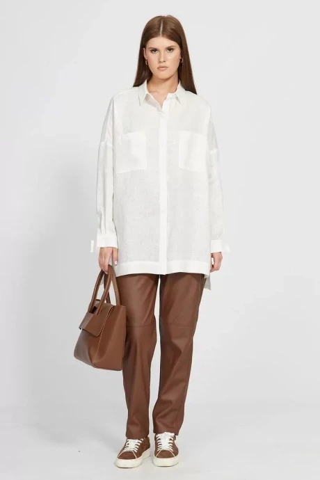 Рубашка EOLA 2489 молочный #1