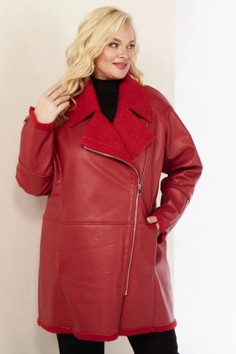 Дубленка Celentano 2038.2 алый #1