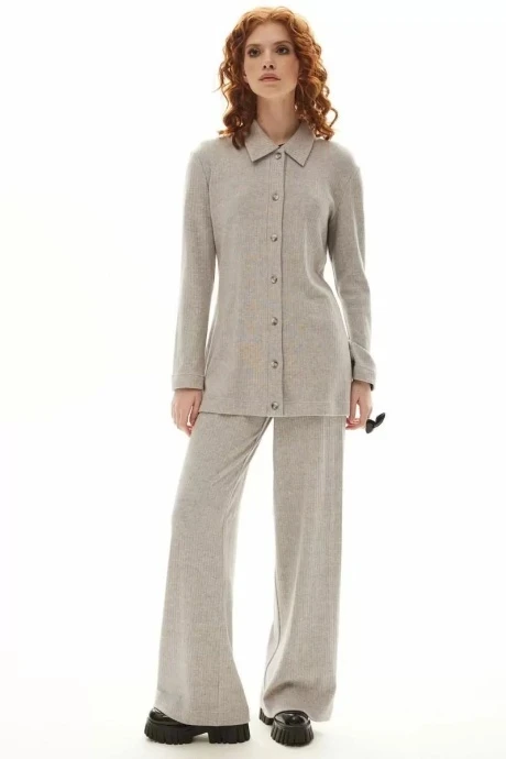 Брючный костюм Golden Valley 6563 серый двойка #1