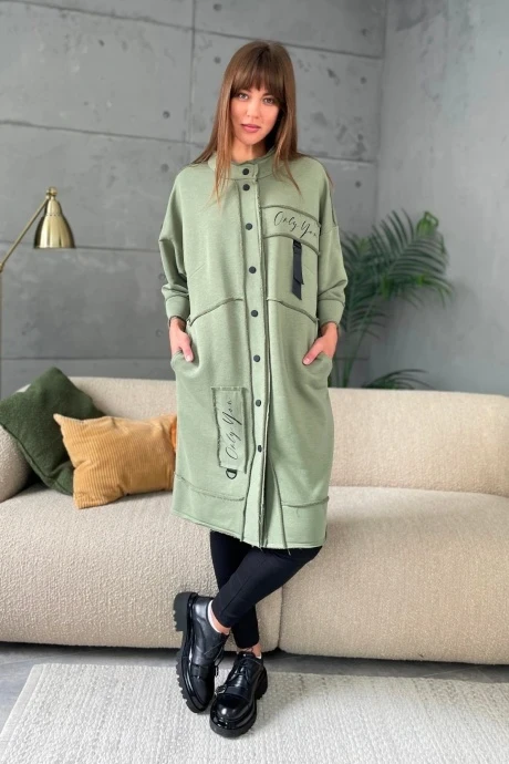 Кардиган Rumoda 2019 хаки #1