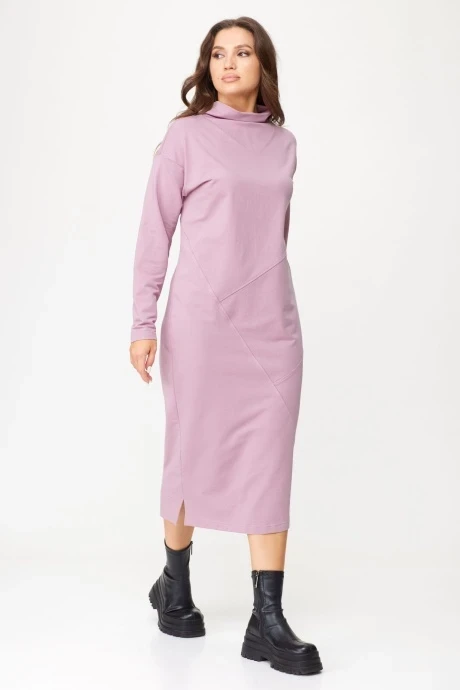 Платье Abbi 1019 пыльная роза #1