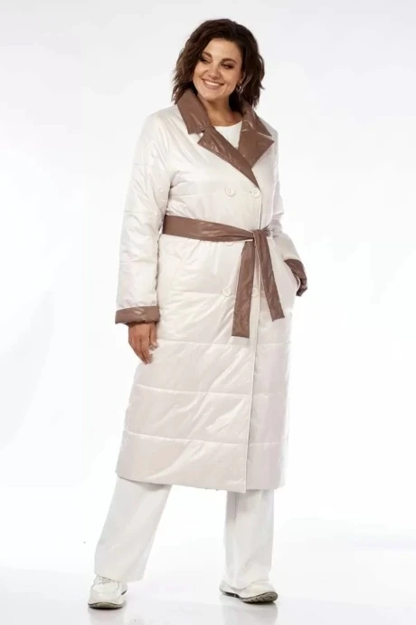 Двустороннее пальто Diamant 1883 беж #1