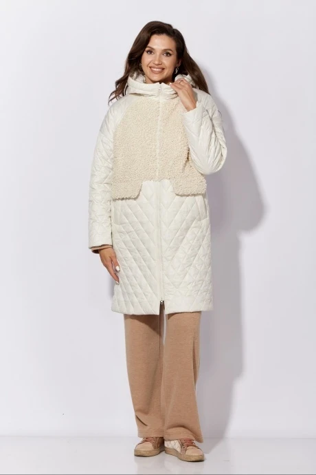 Комбинированное пальто TAiER 1226 #1