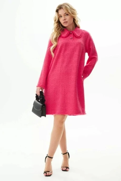 Платье MisLana С995 фуксия #1