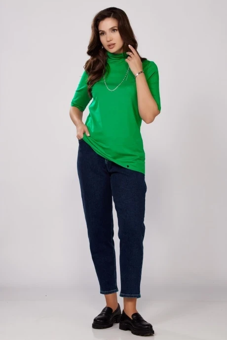 Джемпер (кофта) Bliss 8062 Лесной зеленый #1