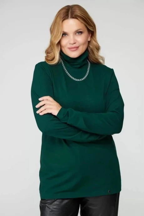 Джемпер из хлопка Bliss 8044 Нефть #1